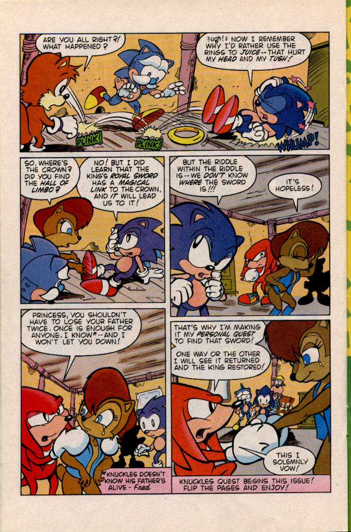 Sonic - Archie Adventure Series January 1997 Page 16